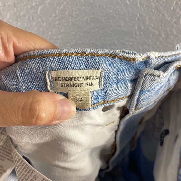 Madewell The Perfect Vintage Straight Fitzgerald Wash Jeans - Picture 14 of 16